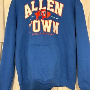 Gildan Blue Graphic Hoodie